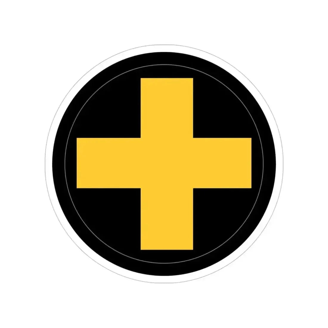 33rd Infantry Division SSI (U.S. Army) Transparent STICKER Die-Cut Vinyl Decal 6 Inch - The Sticker Space