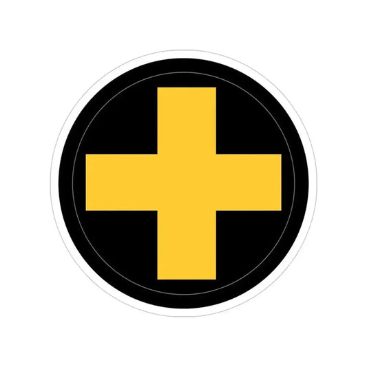 33rd Infantry Division SSI (U.S. Army) Transparent STICKER Die-Cut Vinyl Decal 6 Inch - The Sticker Space