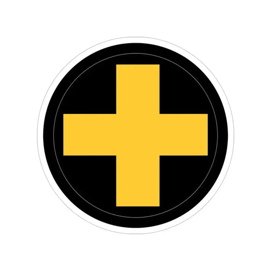 33rd Infantry Division SSI (U.S. Army) Transparent STICKER Die-Cut Vinyl Decal 6 Inch - The Sticker Space