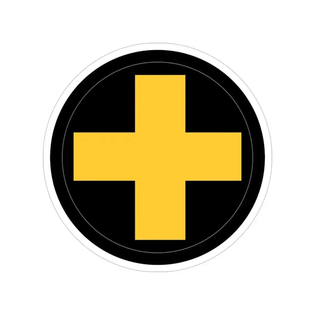33rd Infantry Division SSI (U.S. Army) Transparent STICKER Die-Cut Vinyl Decal - The Sticker Space
