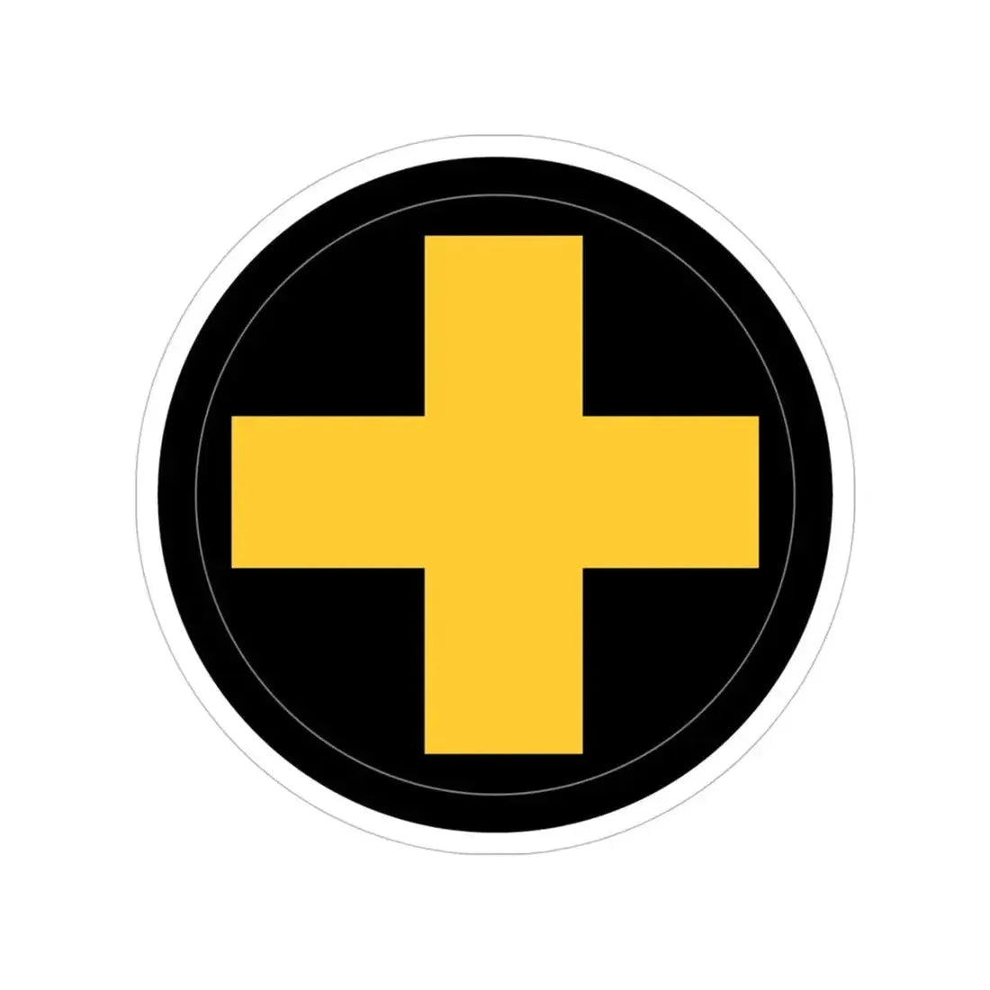 33rd Infantry Division SSI (U.S. Army) Transparent STICKER Die-Cut Vinyl Decal - The Sticker Space