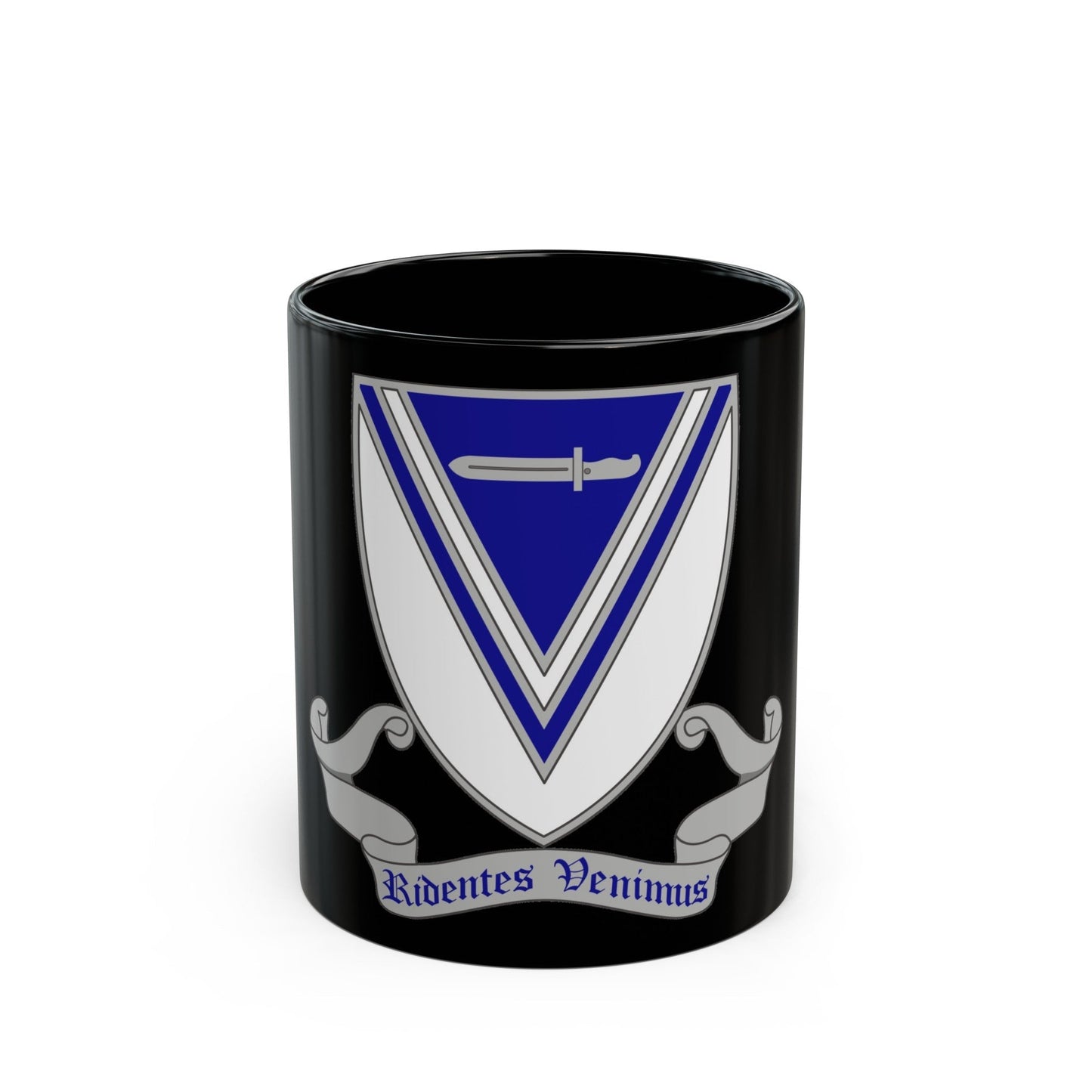 33rd Infantry Regiment 2 (U.S. Army) Black Coffee Mug-11oz-The Sticker Space