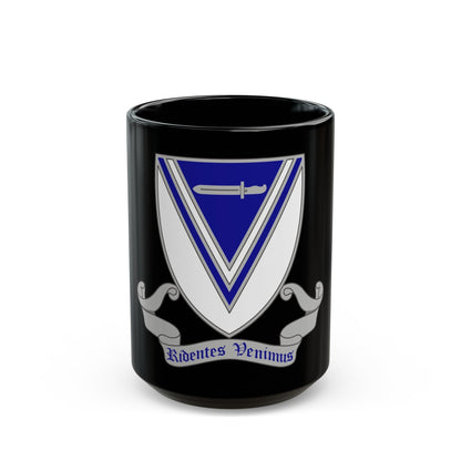 33rd Infantry Regiment 2 (U.S. Army) Black Coffee Mug-15oz-The Sticker Space