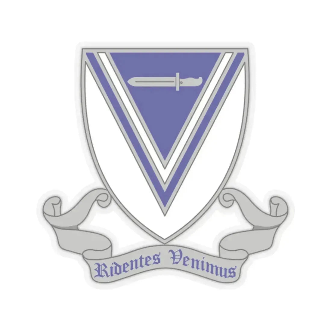 33rd Infantry Regiment 2 (U.S. Army) STICKER Vinyl Kiss-Cut Decal 2 Inch Transparent - The Sticker Space