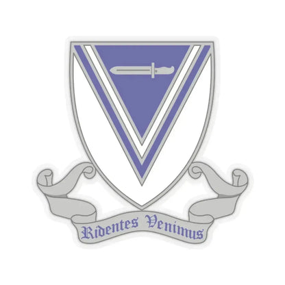 33rd Infantry Regiment 2 (U.S. Army) STICKER Vinyl Kiss-Cut Decal 2 Inch Transparent - The Sticker Space