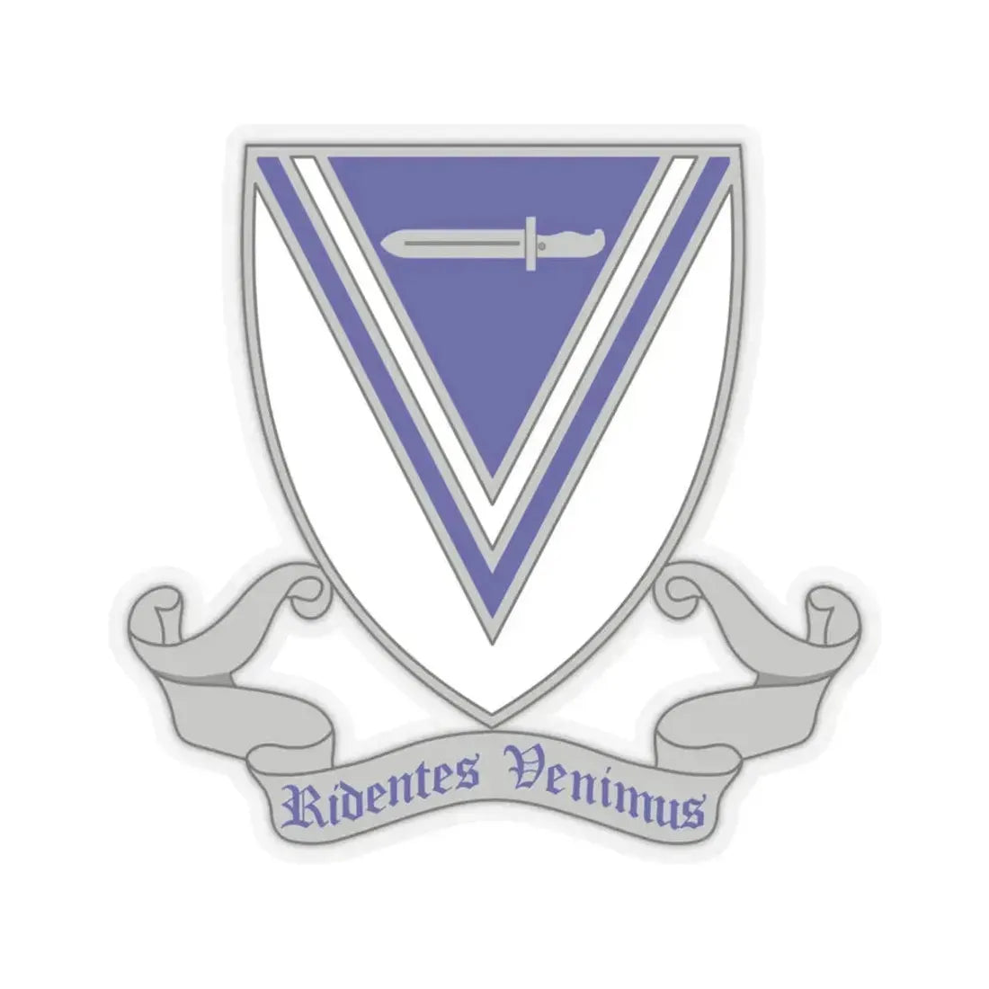 33rd Infantry Regiment 2 (U.S. Army) STICKER Vinyl Kiss-Cut Decal 3 Inch Transparent - The Sticker Space