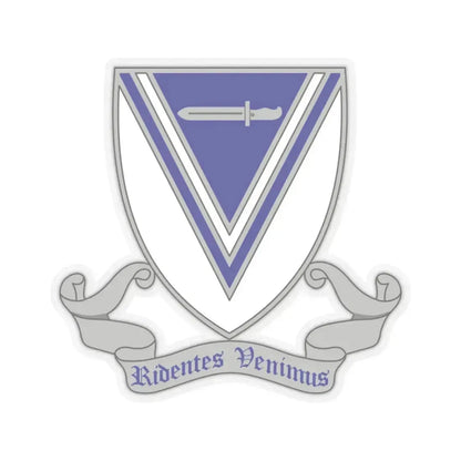 33rd Infantry Regiment 2 (U.S. Army) STICKER Vinyl Kiss-Cut Decal 3 Inch Transparent - The Sticker Space