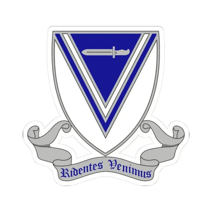 33rd Infantry Regiment 2 (U.S. Army) STICKER Vinyl Kiss-Cut Decal 3 Inch White - The Sticker Space