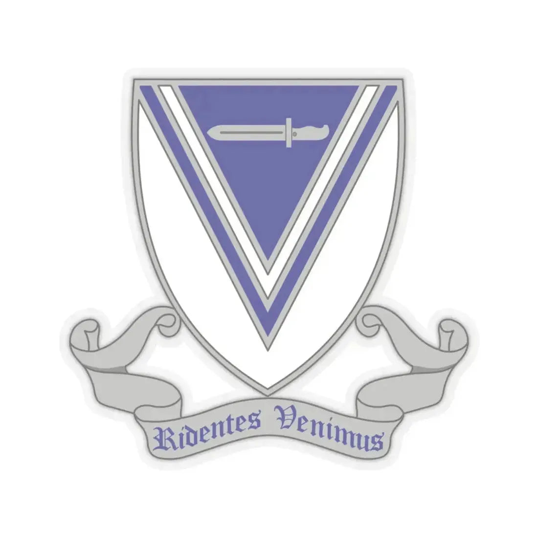 33rd Infantry Regiment 2 (U.S. Army) STICKER Vinyl Kiss-Cut Decal 4 Inch Transparent - The Sticker Space