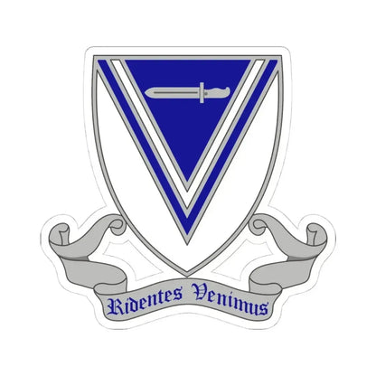 33rd Infantry Regiment 2 (U.S. Army) STICKER Vinyl Kiss-Cut Decal 4 Inch White - The Sticker Space