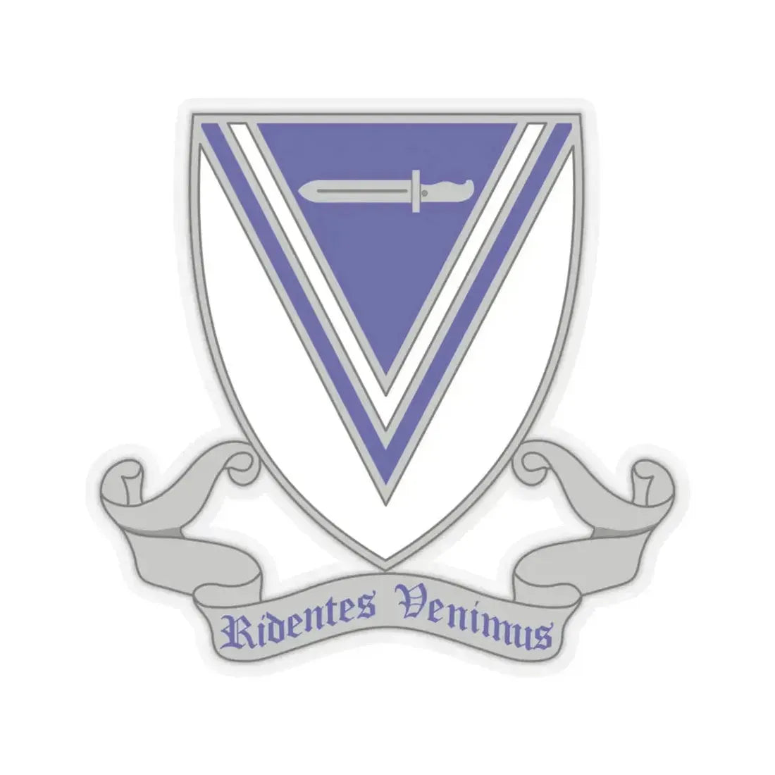 33rd Infantry Regiment 2 (U.S. Army) STICKER Vinyl Kiss-Cut Decal 6 Inch Transparent - The Sticker Space