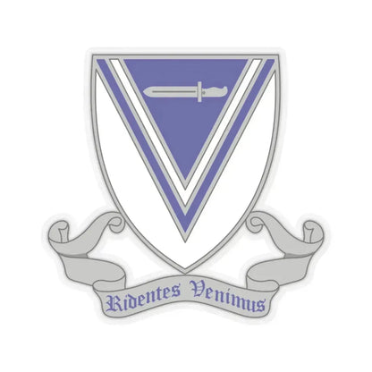 33rd Infantry Regiment 2 (U.S. Army) STICKER Vinyl Kiss-Cut Decal 6 Inch Transparent - The Sticker Space