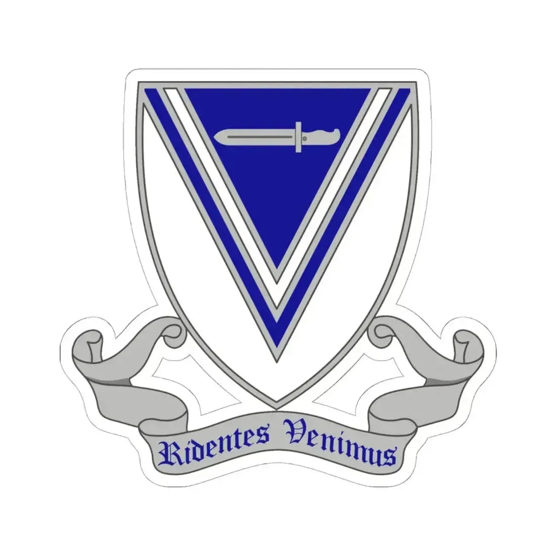 33rd Infantry Regiment 2 (U.S. Army) STICKER Vinyl Kiss-Cut Decal 6 Inch White - The Sticker Space