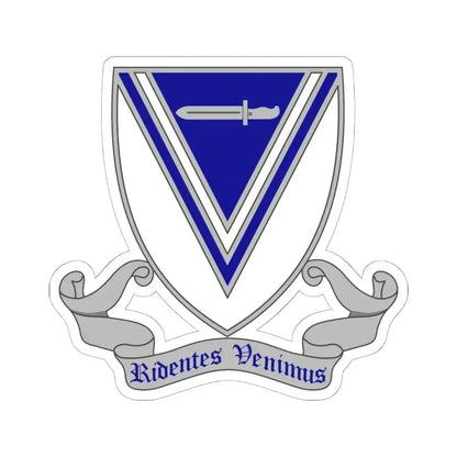 33rd Infantry Regiment 2 (U.S. Army) STICKER Vinyl Kiss-Cut Decal 6 Inch White - The Sticker Space