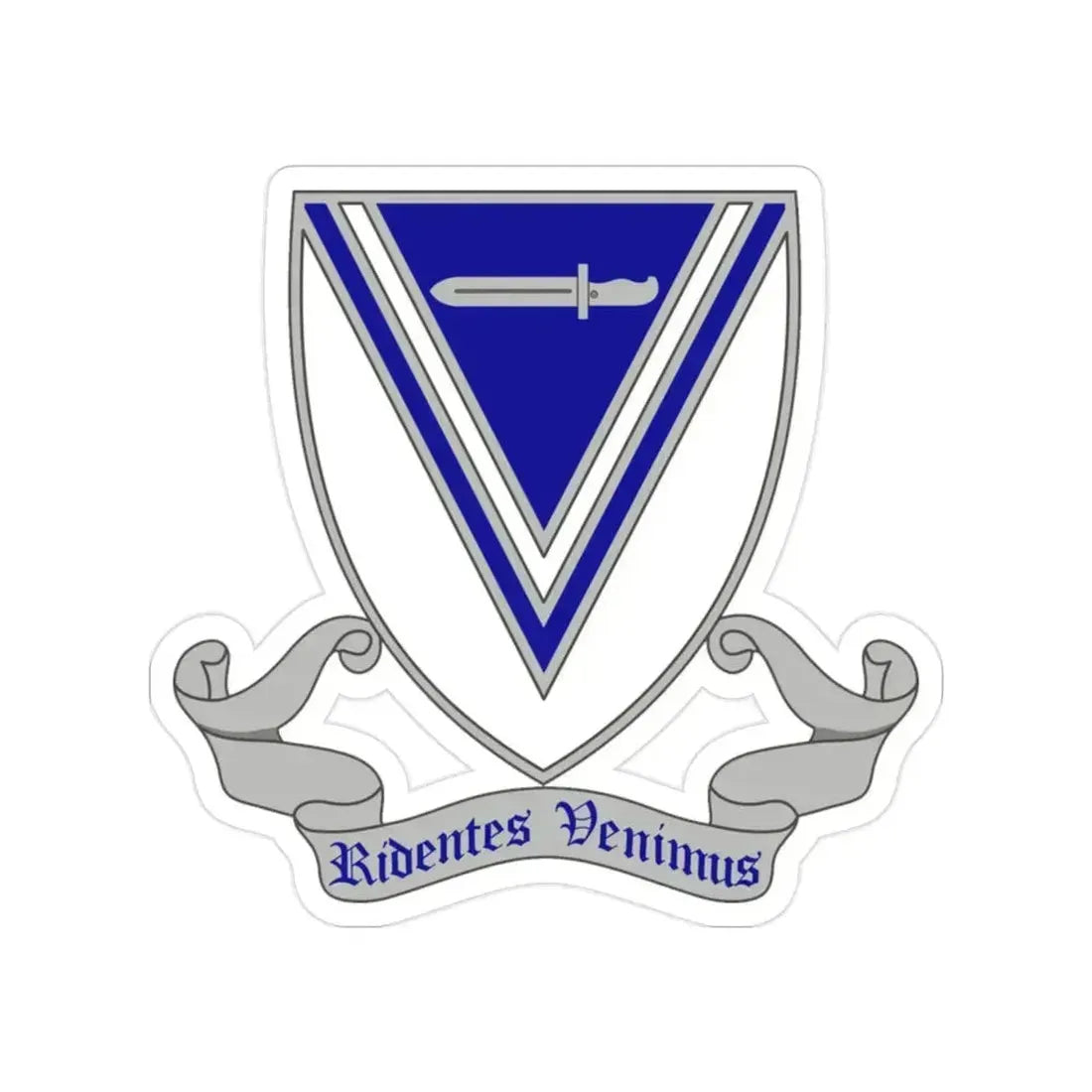 33rd Infantry Regiment 2 (U.S. Army) Transparent STICKER Die-Cut Vinyl Decal 2 Inch - The Sticker Space