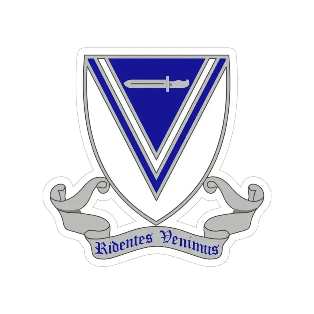 33rd Infantry Regiment 2 (U.S. Army) Transparent STICKER Die-Cut Vinyl Decal 4 Inch - The Sticker Space