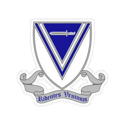 33rd Infantry Regiment 2 (U.S. Army) Transparent STICKER Die-Cut Vinyl Decal 4 Inch - The Sticker Space