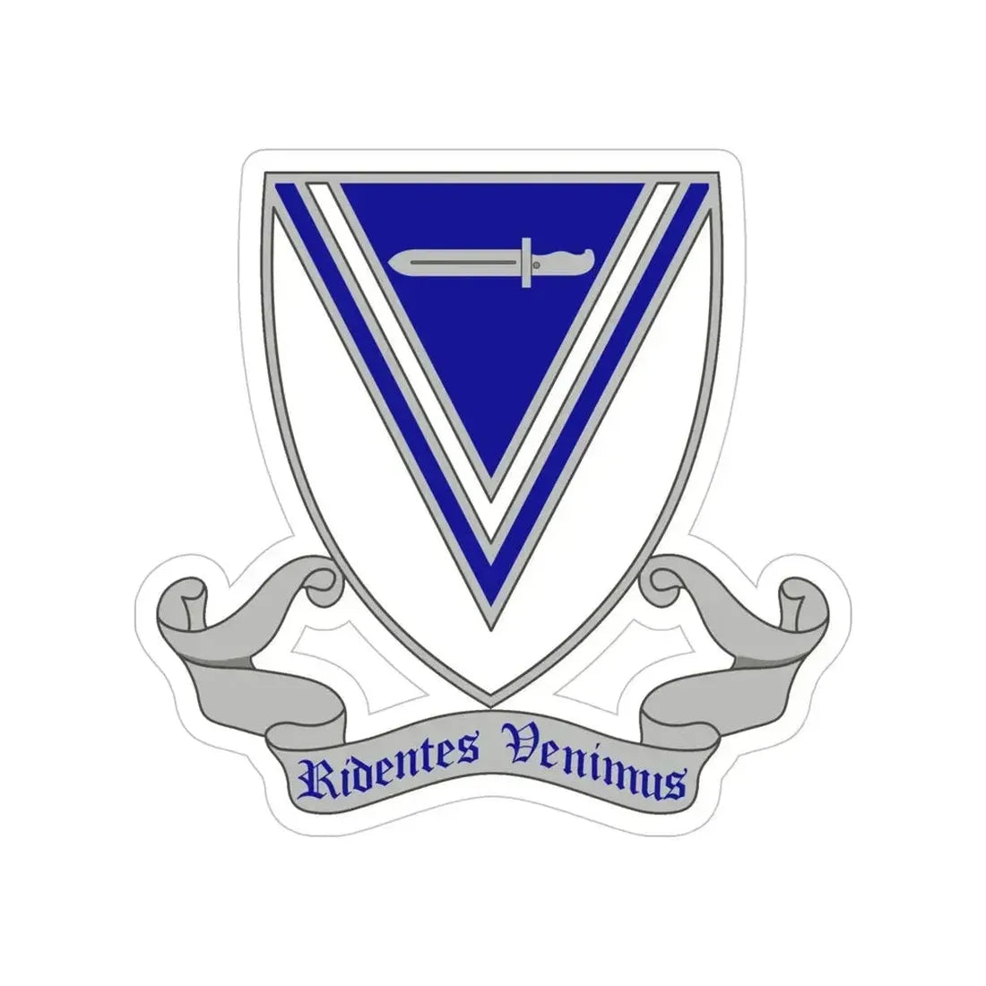 33rd Infantry Regiment 2 (U.S. Army) Transparent STICKER Die-Cut Vinyl Decal 5 Inch - The Sticker Space