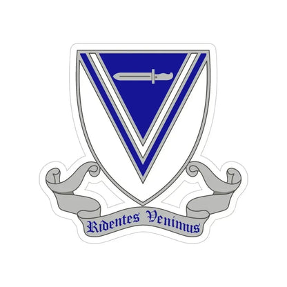 33rd Infantry Regiment 2 (U.S. Army) Transparent STICKER Die-Cut Vinyl Decal 5 Inch - The Sticker Space