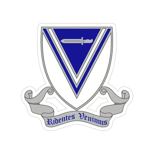33rd Infantry Regiment 2 (U.S. Army) Transparent STICKER Die-Cut Vinyl Decal 6 Inch - The Sticker Space