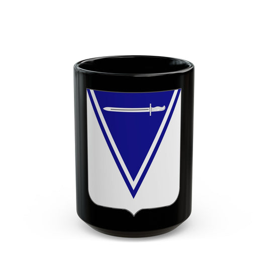 33rd Infantry Regiment (U.S. Army) Black Coffee Mug-15oz-The Sticker Space