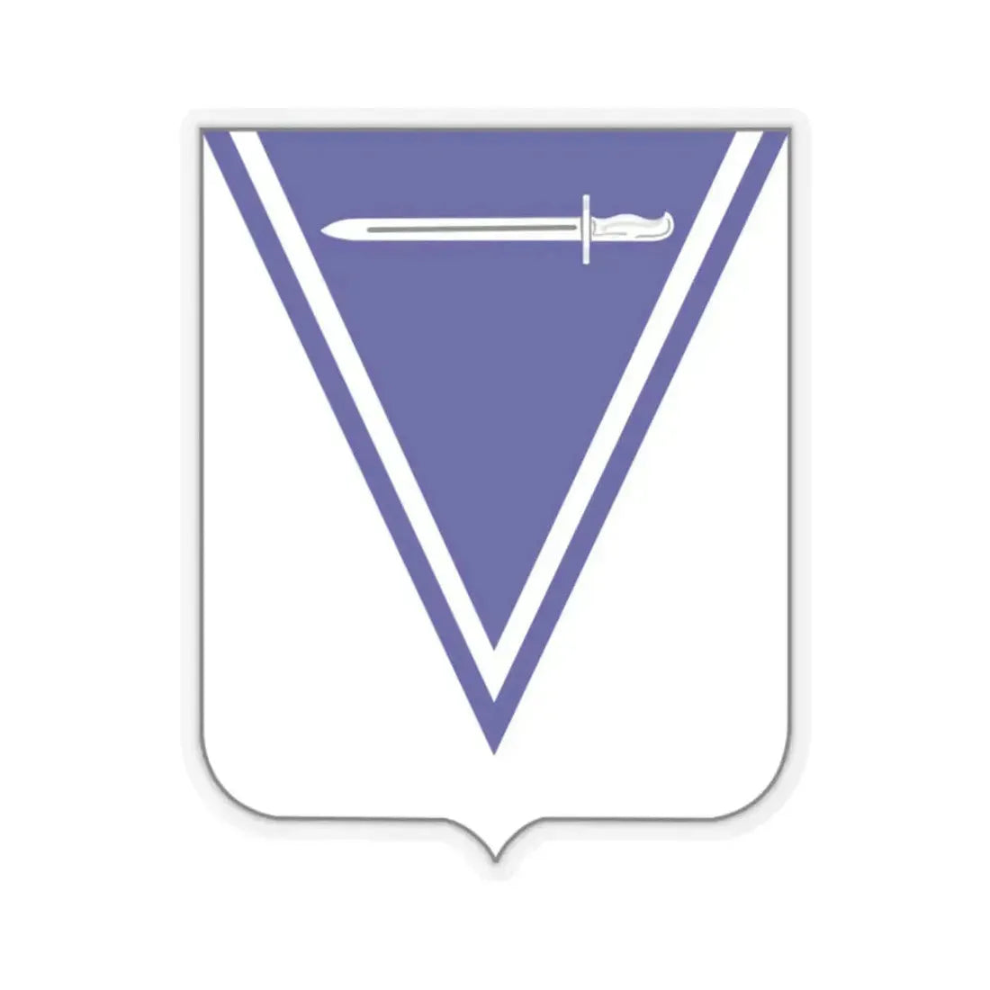 33rd Infantry Regiment (U.S. Army) STICKER Vinyl Kiss-Cut Decal 2 Inch Transparent - The Sticker Space