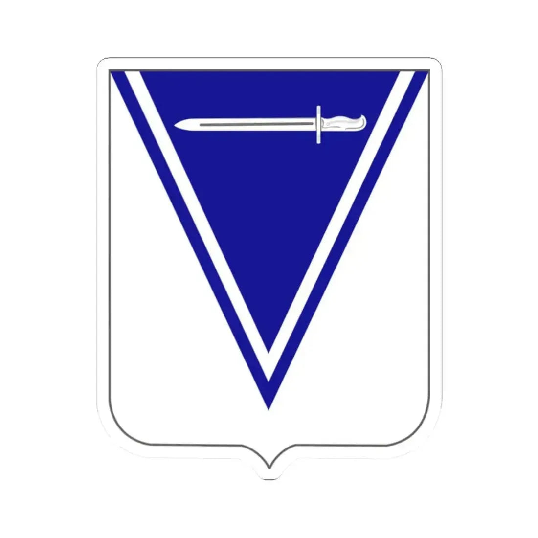 33rd Infantry Regiment (U.S. Army) STICKER Vinyl Kiss-Cut Decal 2 Inch White - The Sticker Space