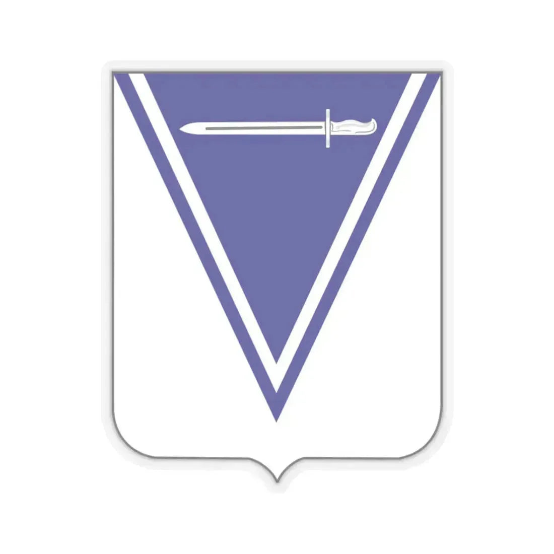 33rd Infantry Regiment (U.S. Army) STICKER Vinyl Kiss-Cut Decal 3 Inch Transparent - The Sticker Space