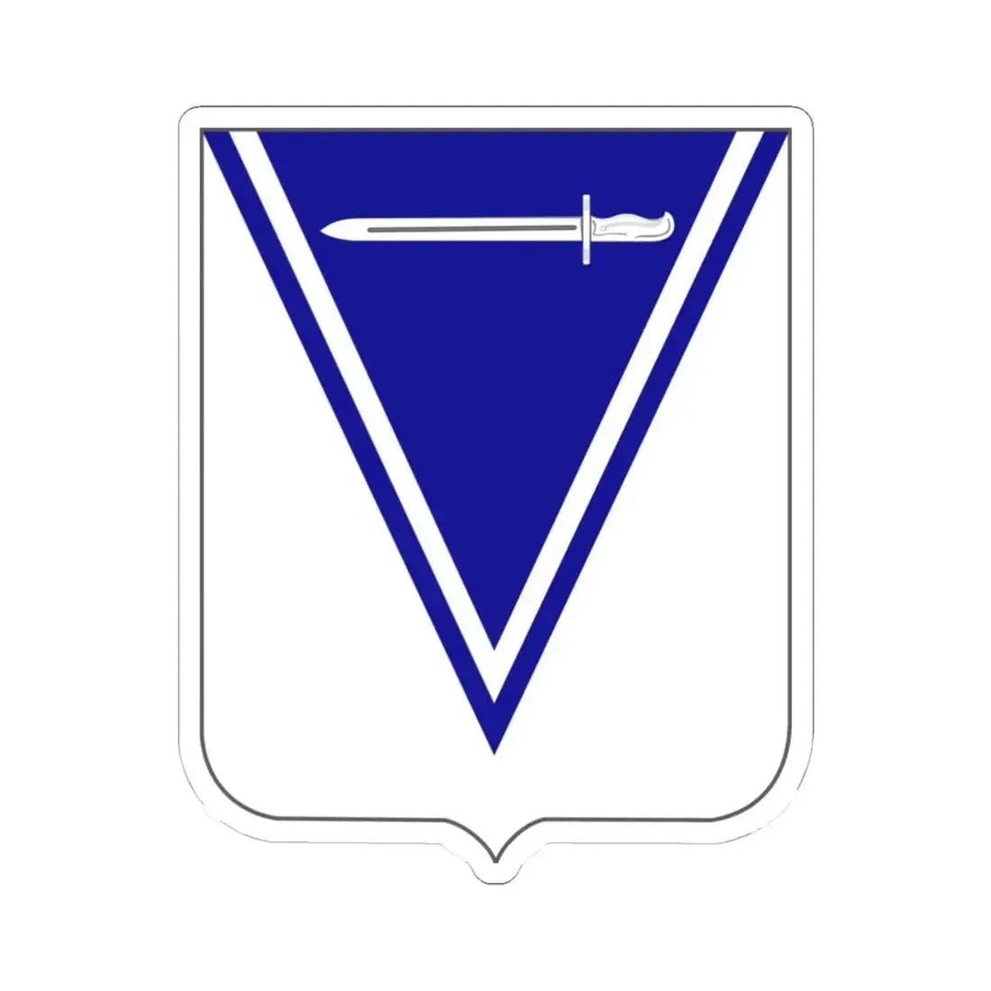 33rd Infantry Regiment (U.S. Army) STICKER Vinyl Kiss-Cut Decal 6 Inch White - The Sticker Space