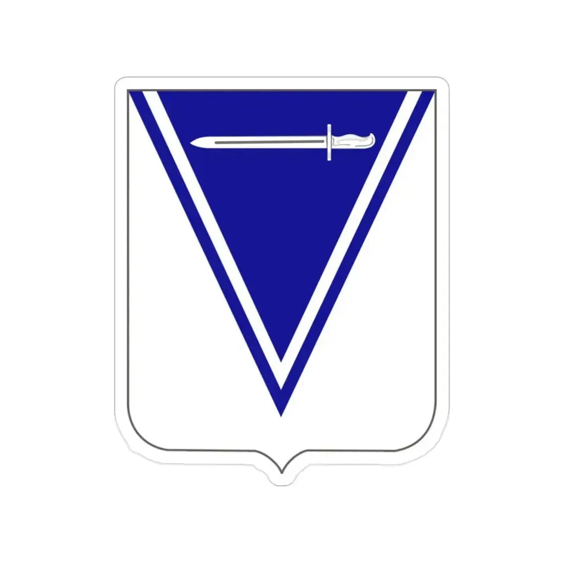 33rd Infantry Regiment (U.S. Army) Transparent STICKER Die-Cut Vinyl Decal 2 Inch - The Sticker Space