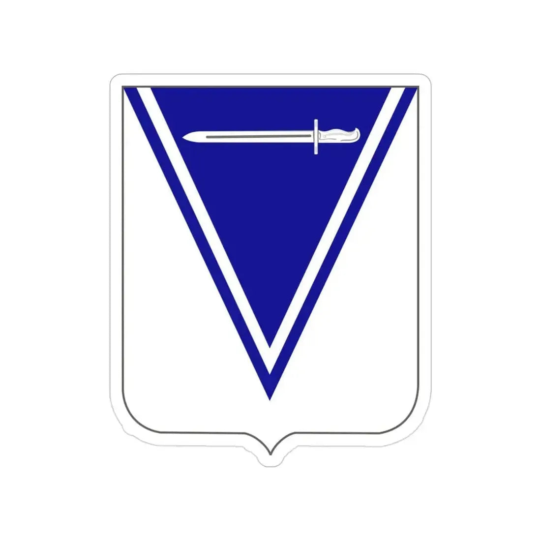 33rd Infantry Regiment (U.S. Army) Transparent STICKER Die-Cut Vinyl Decal 3 Inch - The Sticker Space