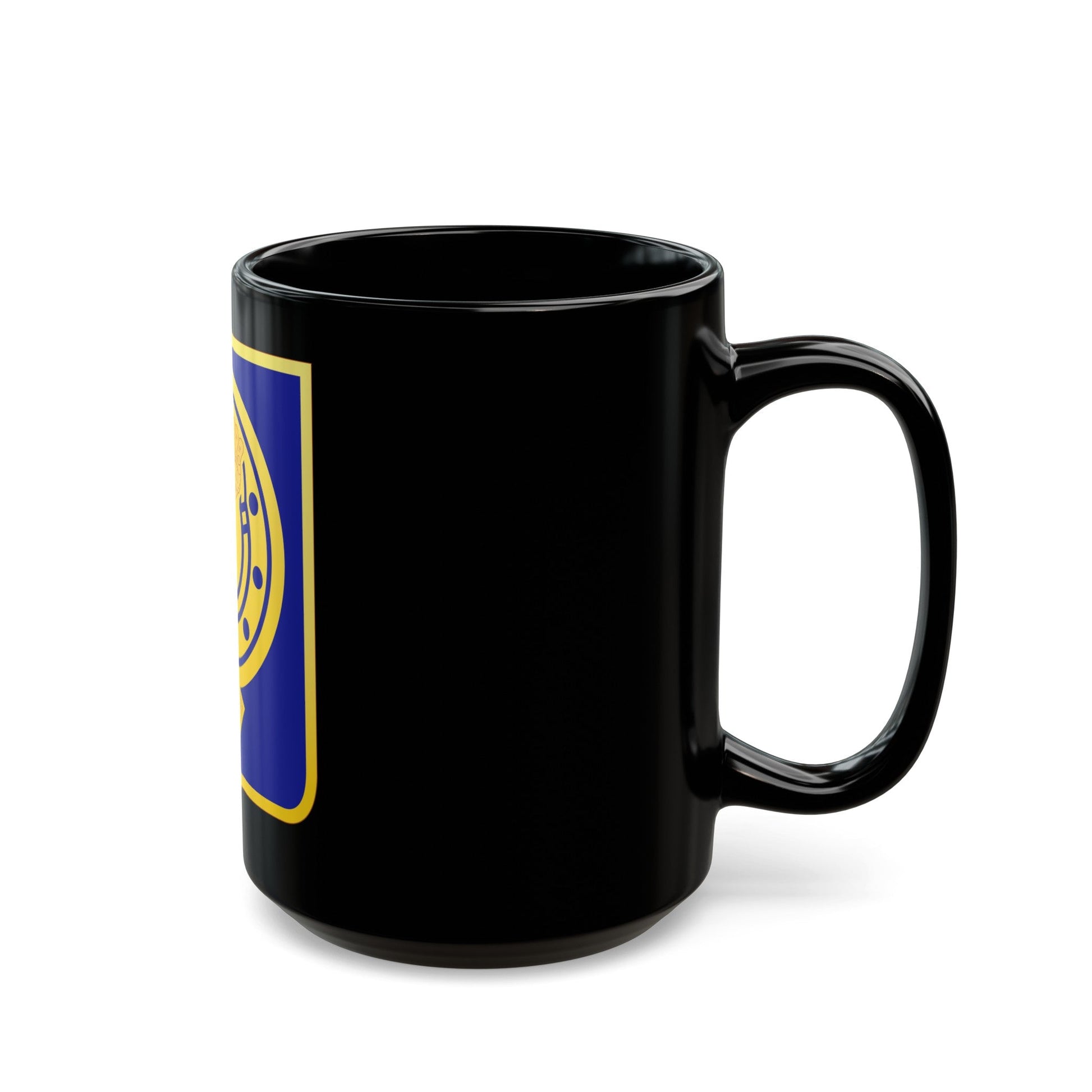 34 Armor Regiment (U.S. Army) Black Coffee Mug-The Sticker Space