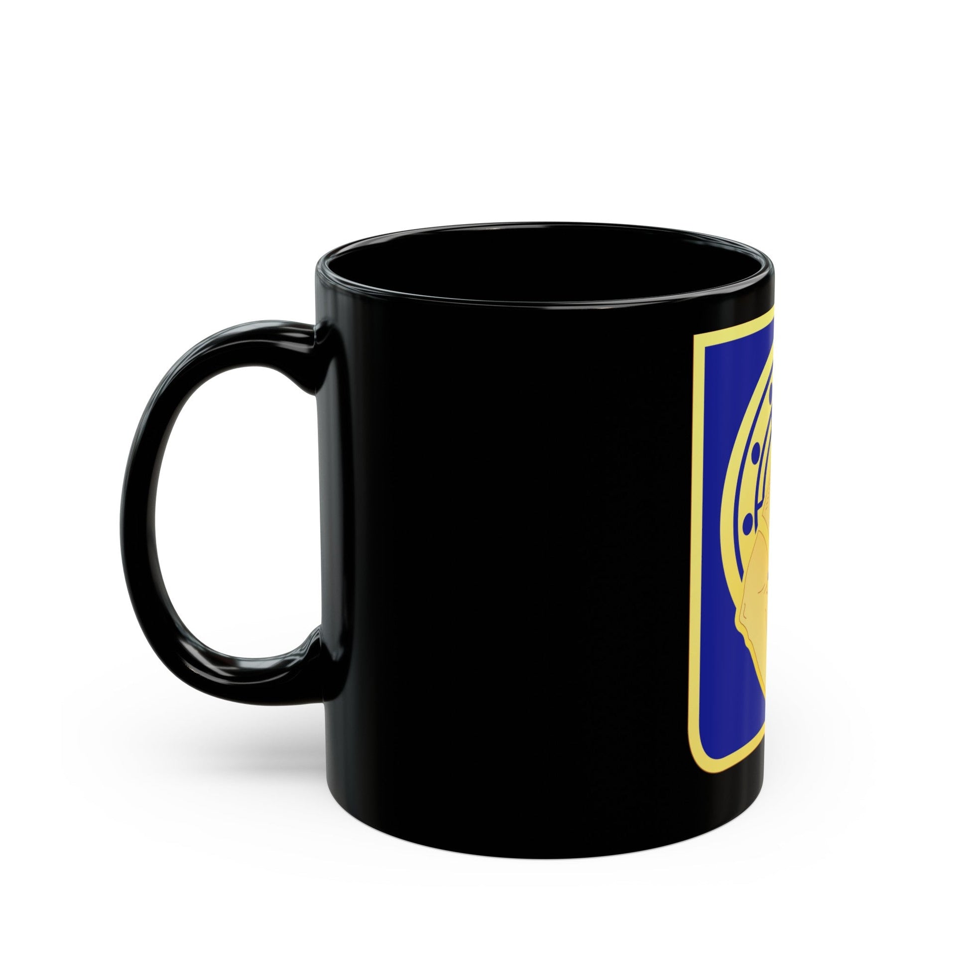 34 Armor Regiment (U.S. Army) Black Coffee Mug-The Sticker Space