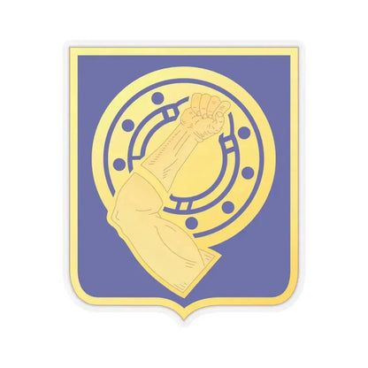 34 Armor Regiment (U.S. Army) STICKER Vinyl Kiss-Cut Decal 4 Inch Transparent - The Sticker Space