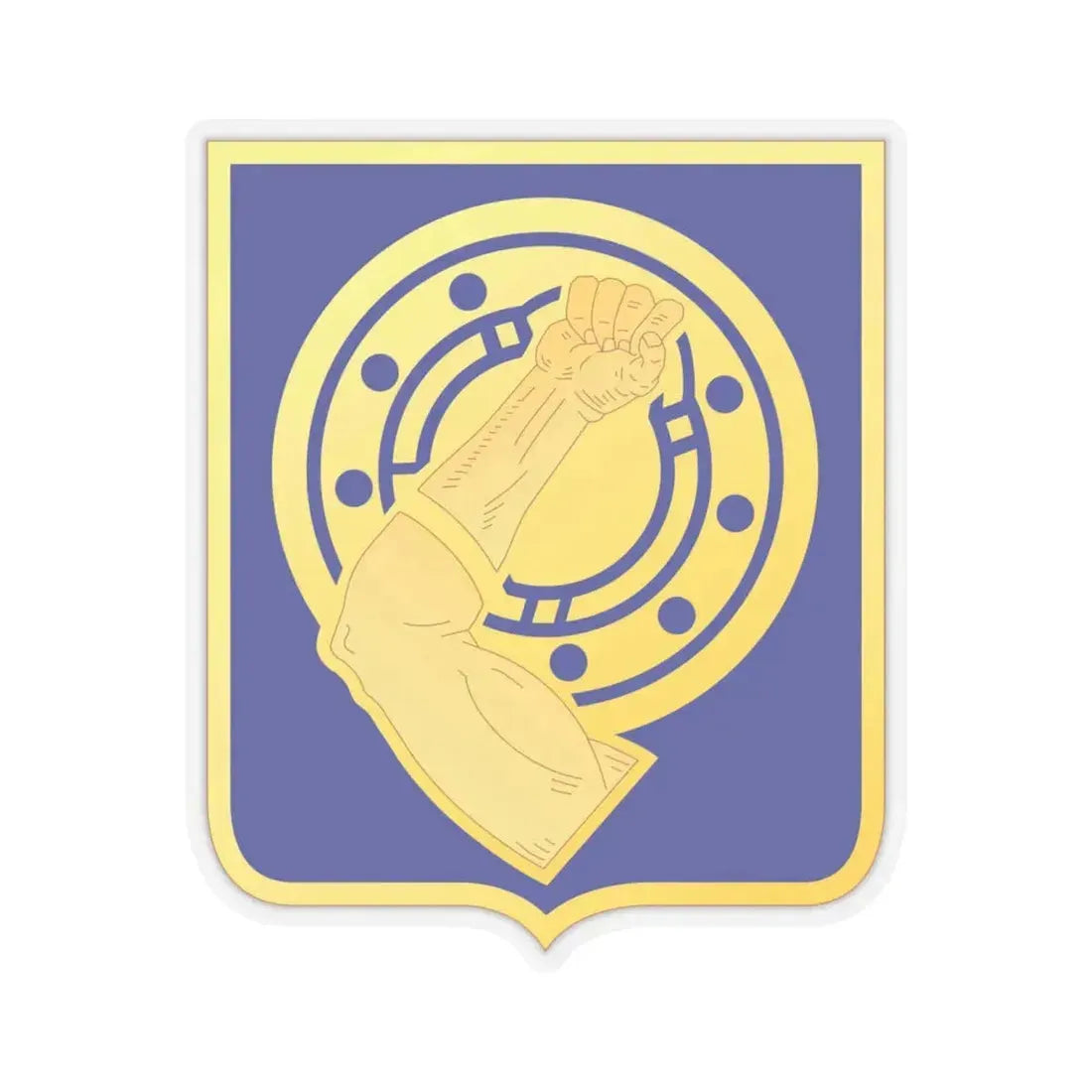 34 Armor Regiment (U.S. Army) STICKER Vinyl Kiss-Cut Decal 6 Inch Transparent - The Sticker Space