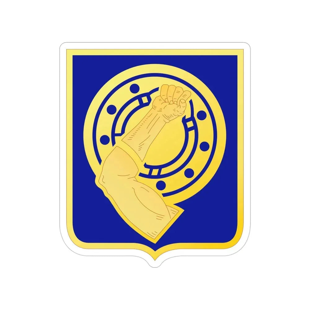 34 Armor Regiment (U.S. Army) Transparent STICKER Die-Cut Vinyl Decal - The Sticker Space