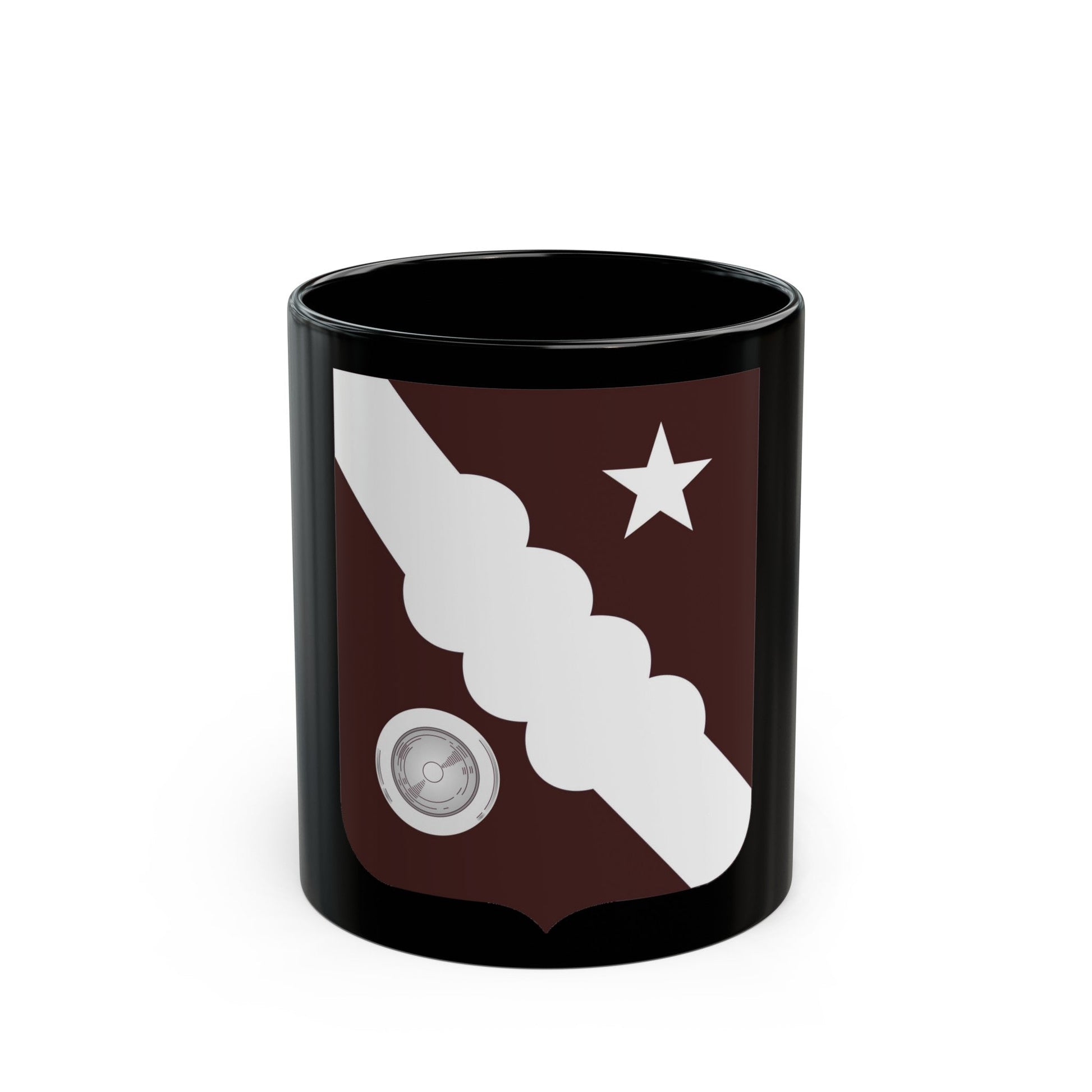 34 Medical Battalion 2 (U.S. Army) Black Coffee Mug-11oz-The Sticker Space