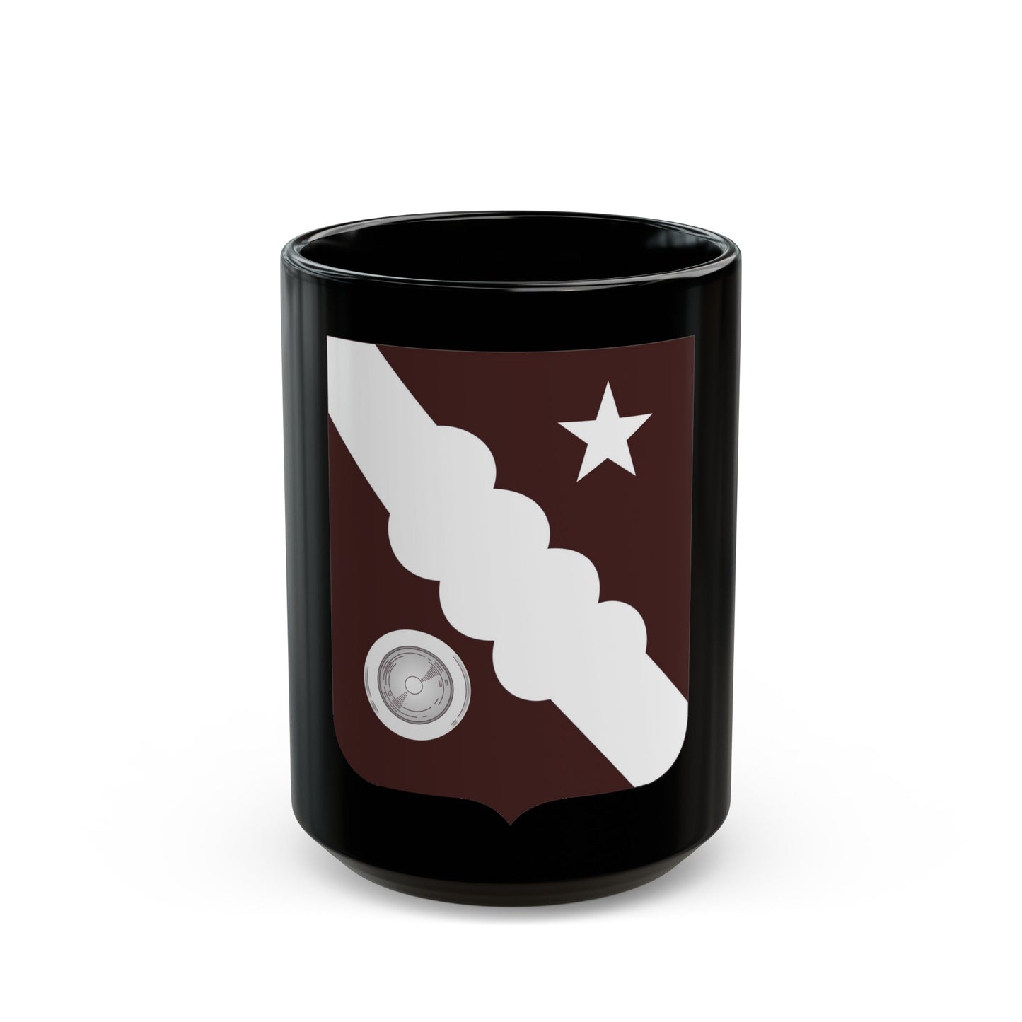 34 Medical Battalion 2 (U.S. Army) Black Coffee Mug-15oz-The Sticker Space