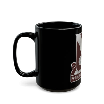 34 Medical Battalion (U.S. Army) Black Coffee Mug-The Sticker Space