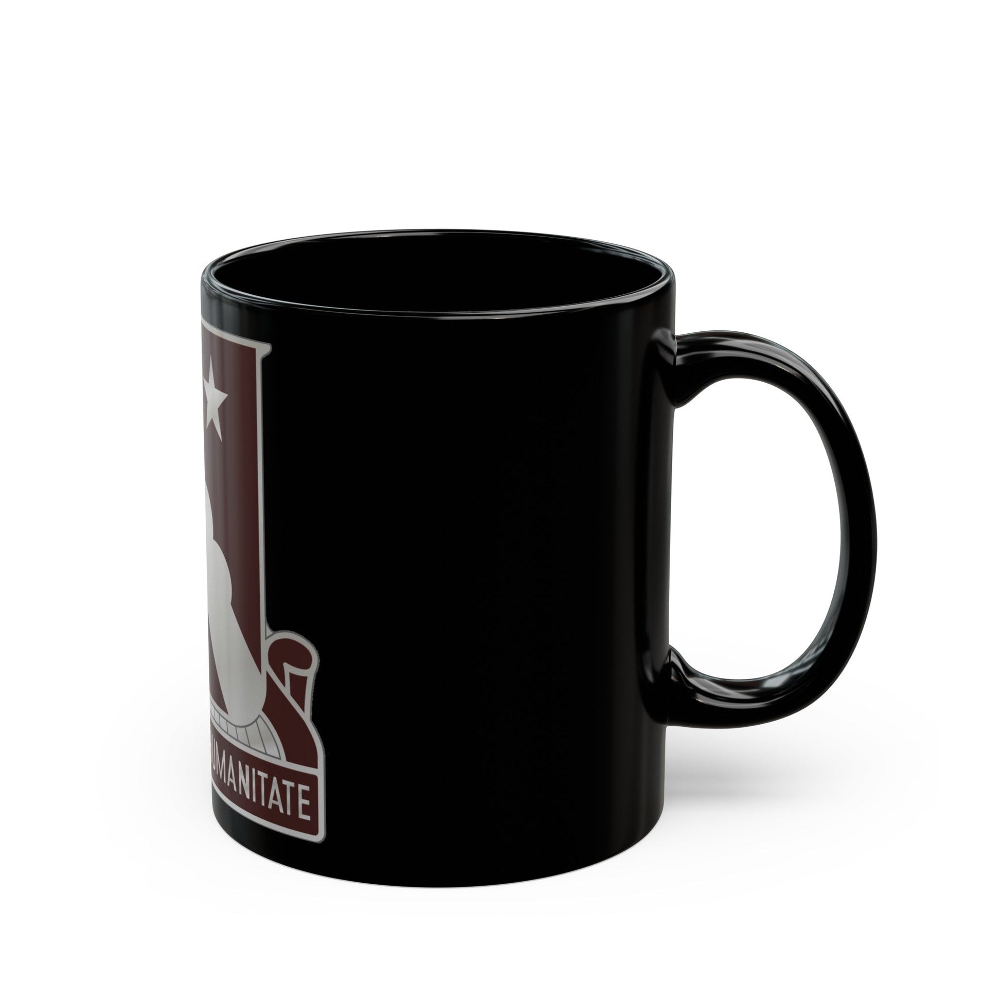 34 Medical Battalion (U.S. Army) Black Coffee Mug-The Sticker Space