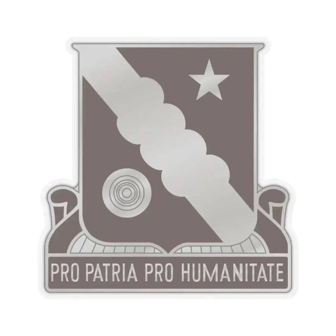 34 Medical Battalion (U.S. Army) STICKER Vinyl Kiss-Cut Decal 6 Inch Transparent - The Sticker Space