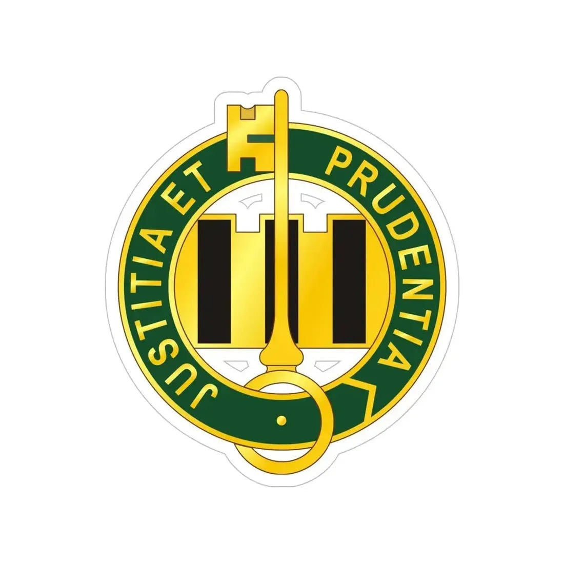 340 Military Police Battalion (U.S. Army) Transparent STICKER Die-Cut Vinyl Decal - The Sticker Space