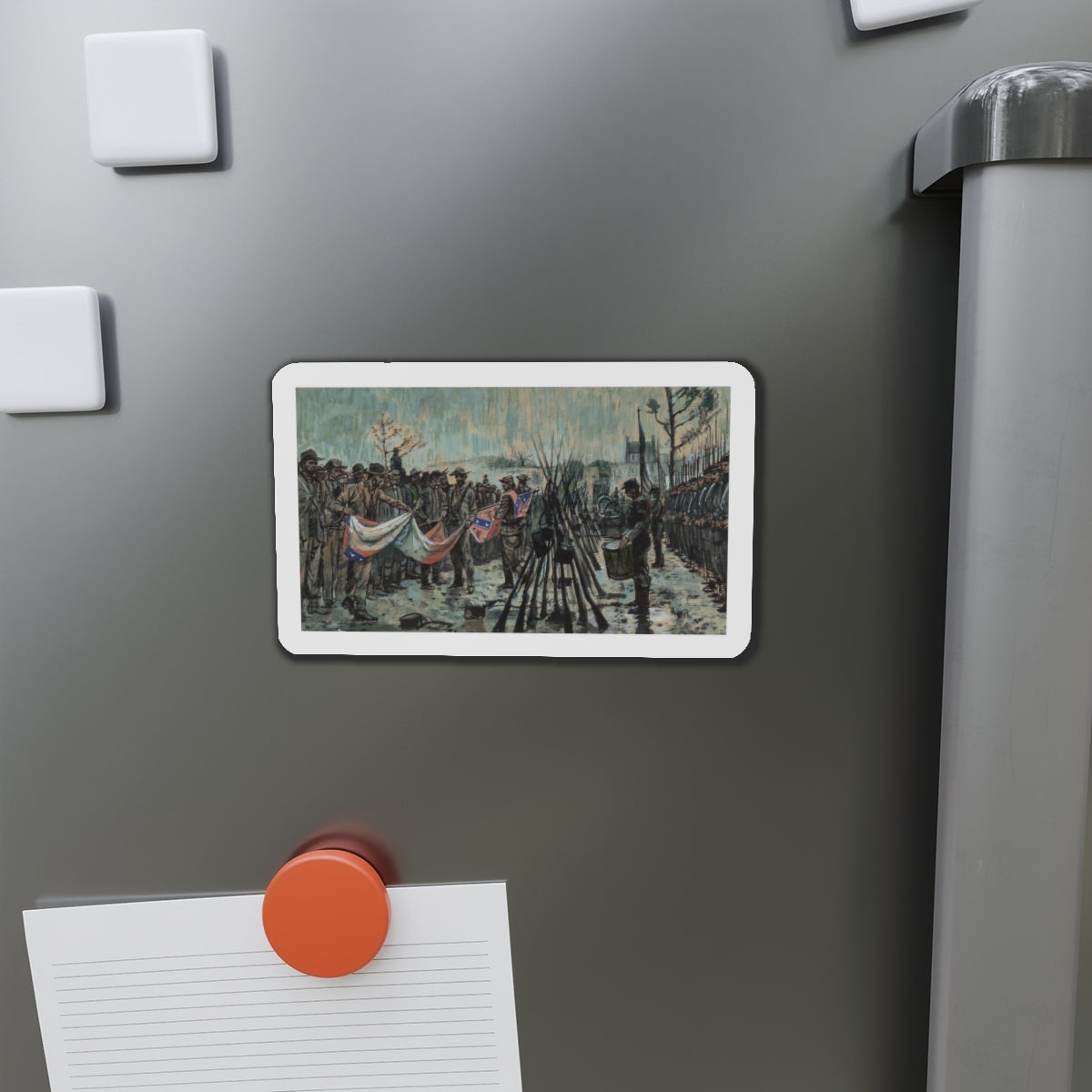 Appamatux (Magazine Illustration) Refrigerator Magnet-The Sticker Space