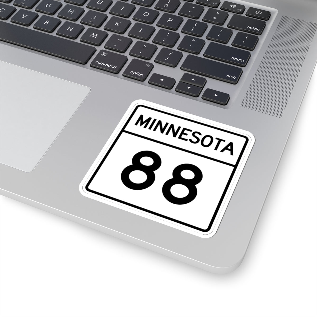MN-88 1948 (Minnesota) (Road Sign) STICKER Vinyl Kiss-Cut Decal
