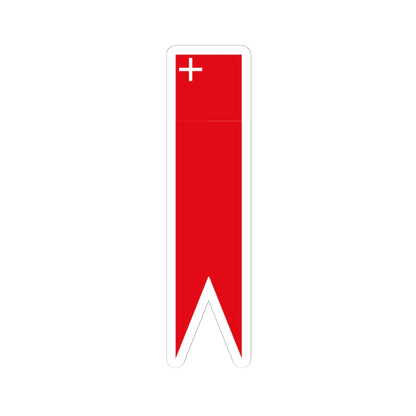 SZ Oriflamme (Switzerland) STICKER Vinyl Kiss-Cut Decal