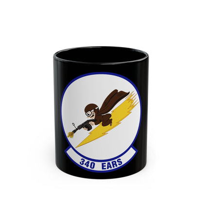 340th Expeditionary Air Refueling Squadron (U.S. Air Force) Black Coffee Mug-11oz-The Sticker Space