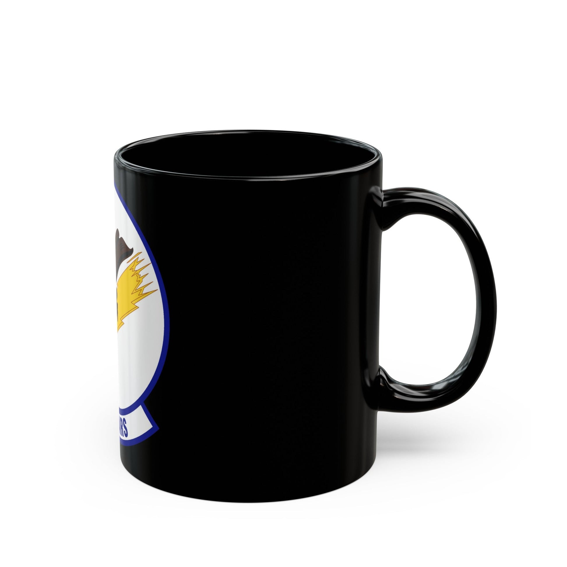 340th Expeditionary Air Refueling Squadron (U.S. Air Force) Black Coffee Mug-The Sticker Space