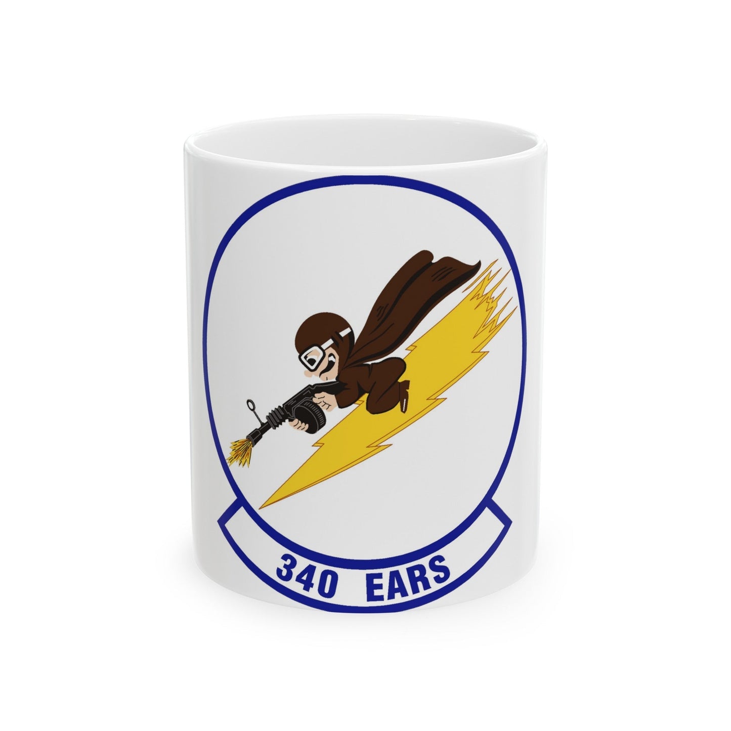 340th Expeditionary Air Refueling Squadron (U.S. Air Force) White Coffee Mug-11oz-The Sticker Space