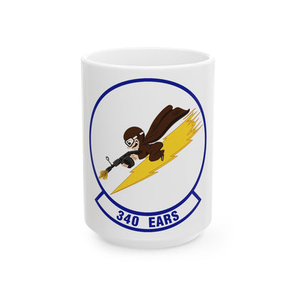 340th Expeditionary Air Refueling Squadron (U.S. Air Force) White Coffee Mug-15oz-The Sticker Space