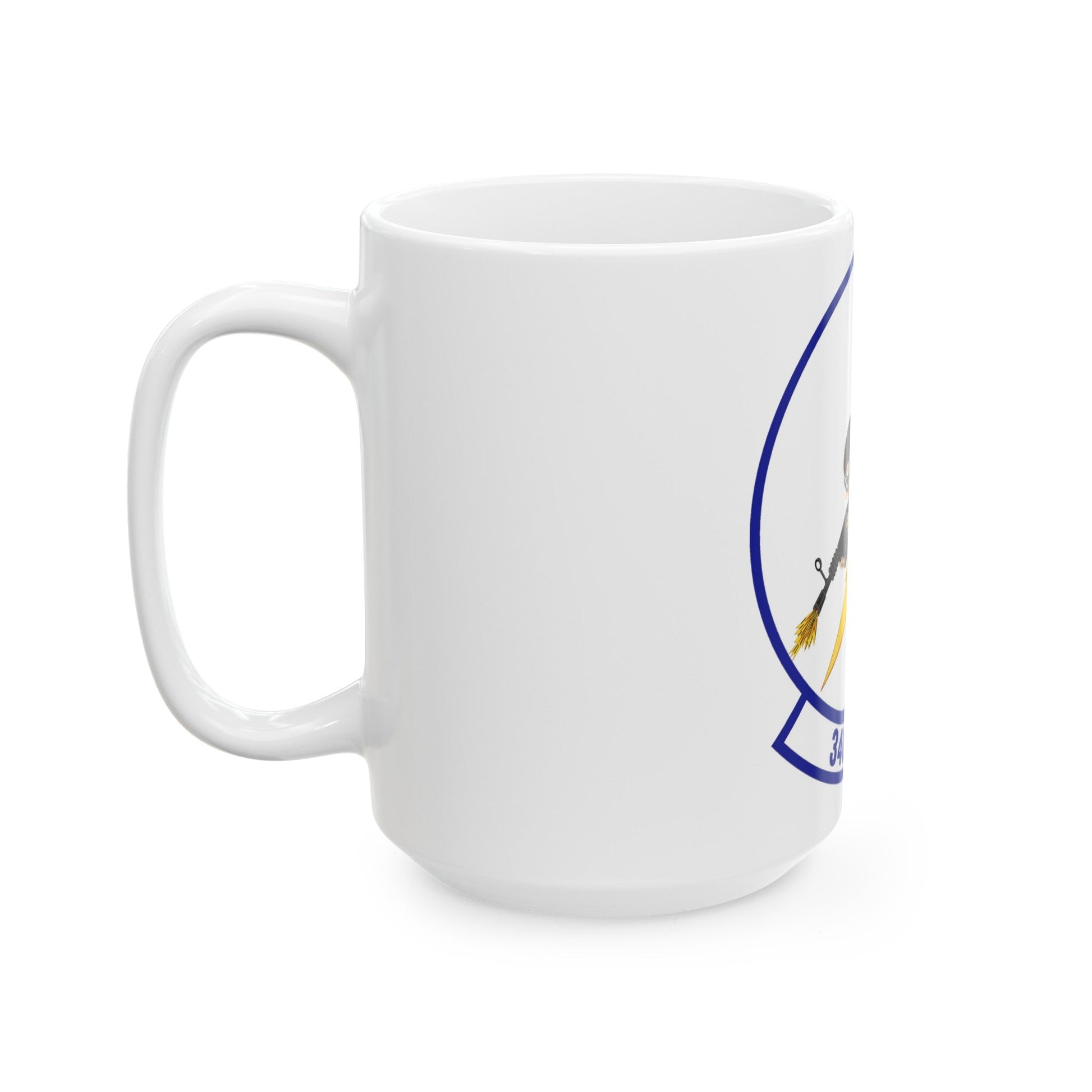 340th Expeditionary Air Refueling Squadron (U.S. Air Force) White Coffee Mug-The Sticker Space